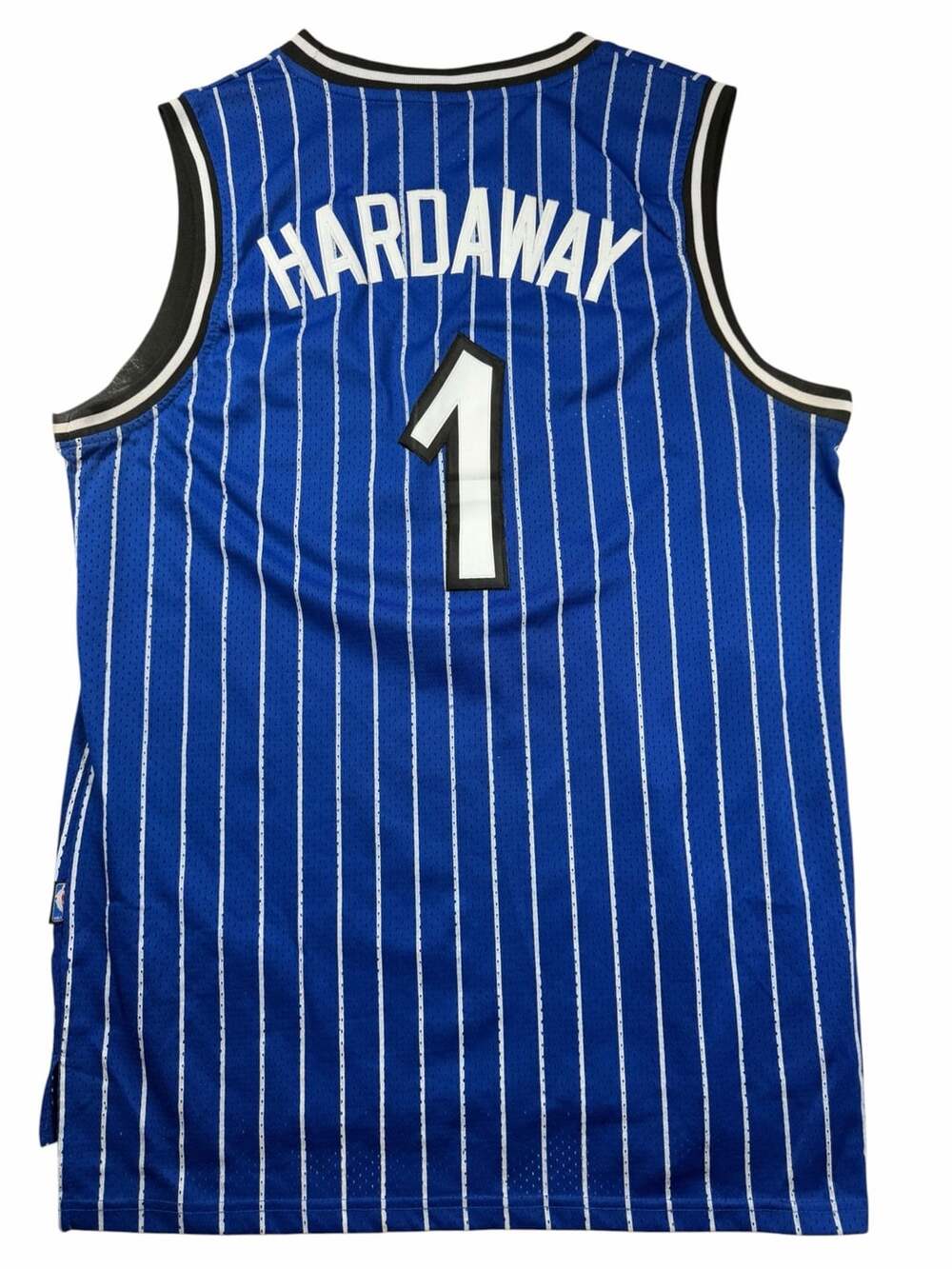 Vintage Nike Orlando Magic Penny Hardaway #1 Jersey Blue Pinstripe XL +2